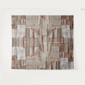 Buchseiten Musterschriftsteller Wand Wandteppich (Vorderseite (Horizontal))