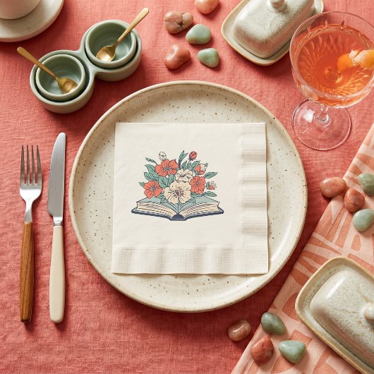 Buchservietten Serviette