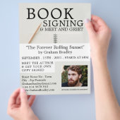 Buchsignatur für Notebooks und Stifte Flyer (Hand)