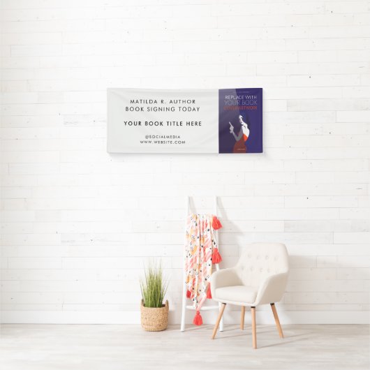 Buchsignierung | Author Cover Artwork Promotion Banner (Insitu)