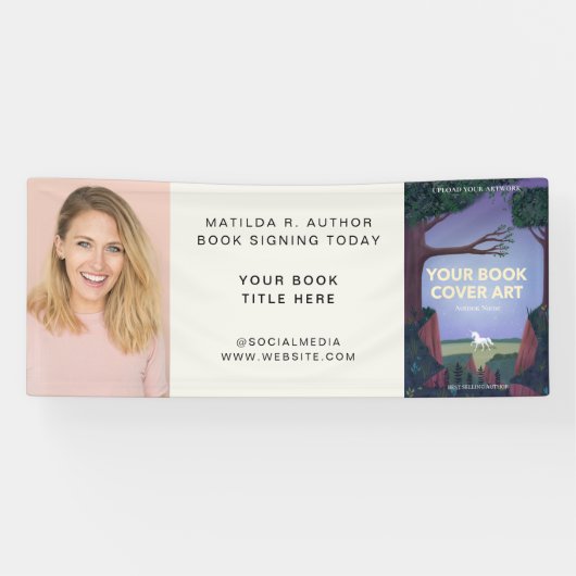 Buchsignierung | Autor-Buch-Startaktion Banner (Horizontal)