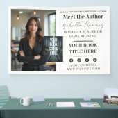 Buchsignierung des Autors und Werbeaktion der Vera Banner (Messe)