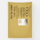 Buchsignierung des Autors und Werbeaktion der Vera Banner (Vertikal)