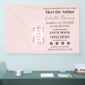 Buchsignierung des Autors und Werbeaktion der Vera Banner (Messe)