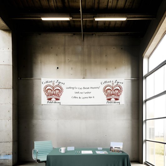 Buchsignierung Krone Kirry Red Banner