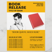 Buchsignierung und Release-Flyer - Sammlung von Au Flyer (Vorne)