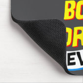 Buchsortierer, Lustiger Beruf Mousepad (Ecke)