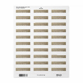 Buchspendensticker Sand (Vorne)