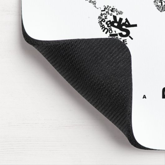 Buchstab enwelt Mousepad (Ecke)