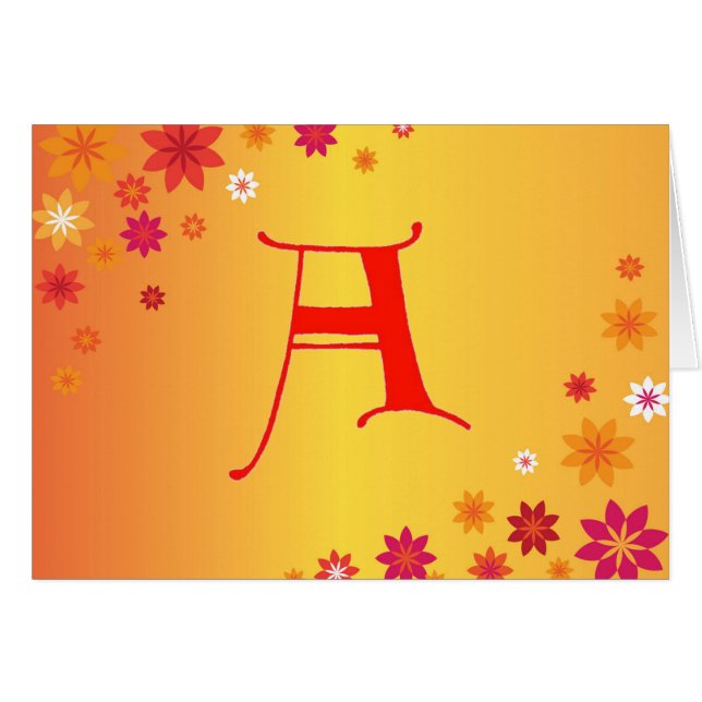 Buchstabe A (Vorderseite (Horizontal))