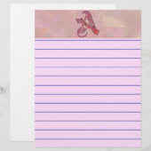 Buchstabe A (Vorne/Hinten)