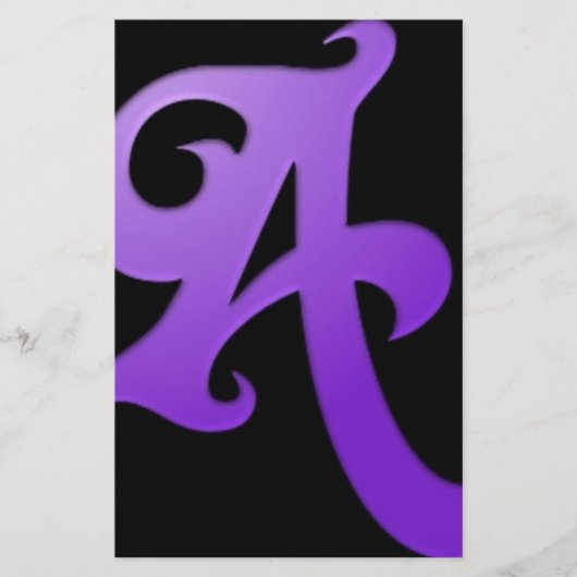 Buchstabe A (Vorderseite)