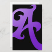 Buchstabe A (Vorne/Hinten)