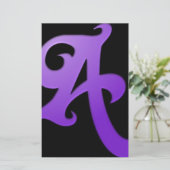 Buchstabe A (Stehend Vorderseite)