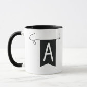 buchstabe "A"Becher Tasse (Links)