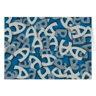 Buchstabe A Blau