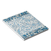 Buchstabe A Blau Notizblock (angewinkelt)