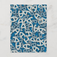 Buchstabe A Blau