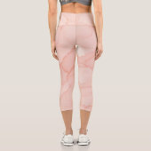 Buchstabe A Capri Leggings (Rückseite)