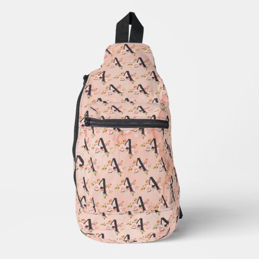 Buchstabe A Crossbody Bag (Vorderseite)