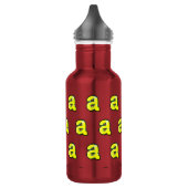Buchstabe "a" edelstahlflasche (Links)