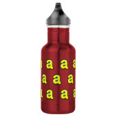 Buchstabe "a" edelstahlflasche (Rechts)