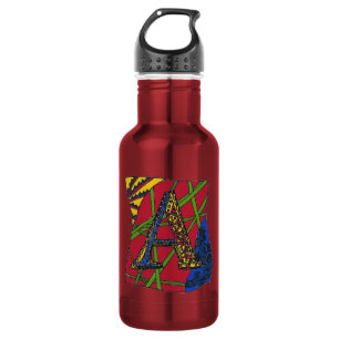 Buchstabe "A" Edelstahlflasche