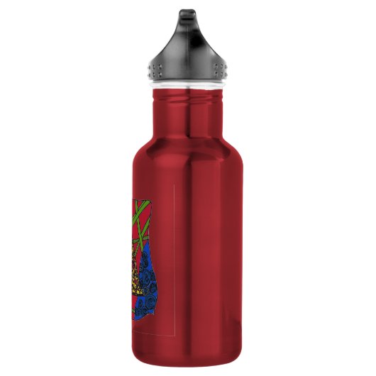 Buchstabe "A" Edelstahlflasche (Rechts)