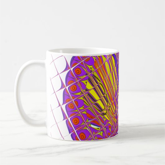 Buchstabe A, farbiges Logo Kaffeetasse (Links)
