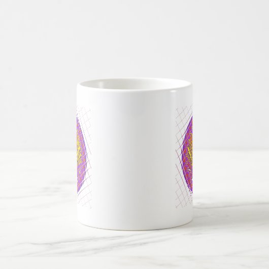 Buchstabe A, farbiges Logo Kaffeetasse (Mittel)