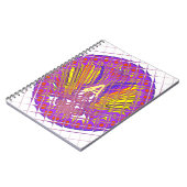 Buchstabe A, farbiges Logo Notizblock (Linke Seite)