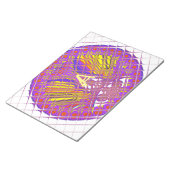 Buchstabe A, farbiges Logo Notizblock (angewinkelt)