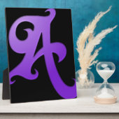 Buchstabe A Fotoplatte (Seite)