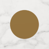 Buchstabe A Gold Monogramm Blush Rosa Rosen Konfetti (Klein Vorderseite)