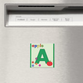 Buchstabe A ist für Apple Magnet (In Situ (Geschirrspüler))