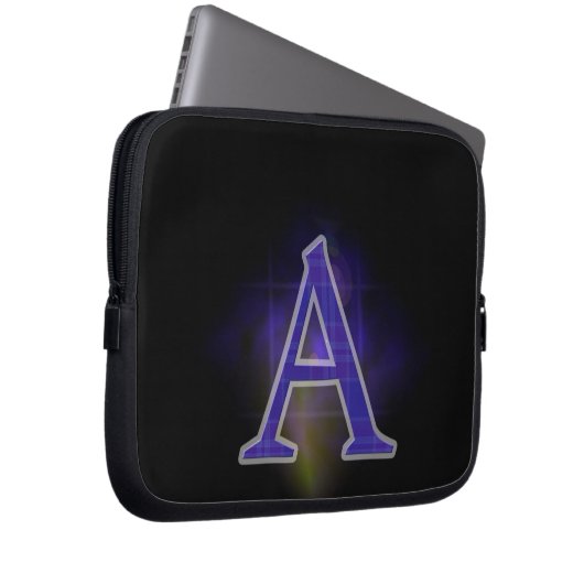 Buchstabe A Laptopschutzhülle (Vorne Rechts)