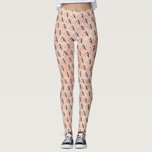 Buchstabe A Leggings (Vorderseite)