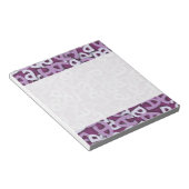 Buchstabe A Lila Notizblock (angewinkelt)