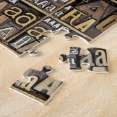 Buchstabe A Puzzle (Seite)
