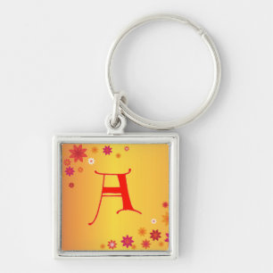 Buchstabe A Schlüsselanhänger