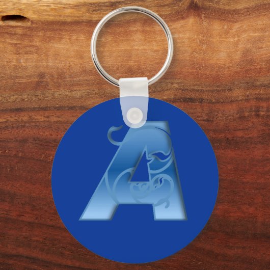 Buchstabe A Schlüsselanhänger (Vorderseite)