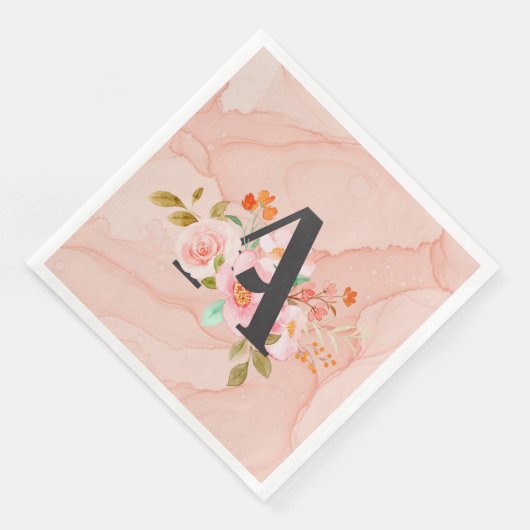 Buchstabe A Serviette (Ecke)