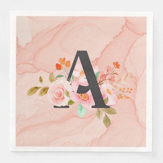 Buchstabe A Serviette (Vorderseite)