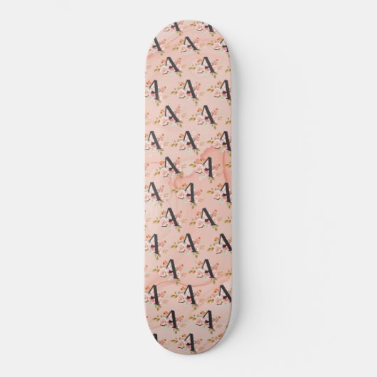 Buchstabe A Skateboard (Vorderseite)