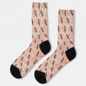 Buchstabe A Socken (Linkes Detail)