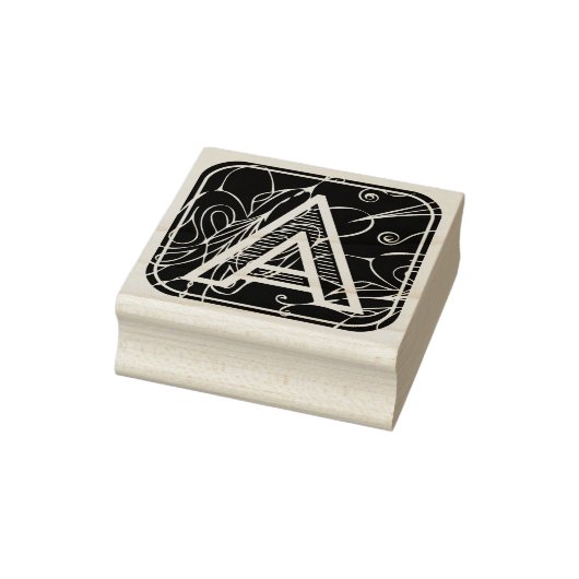 Buchstabe A Stempel Alphabet ABC (Stempel)