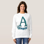 Buchstabe A Sweatshirt (Vorne ganz)