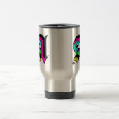 Buchstabe "A" Tasse für den Reisekaffee (Mittel)