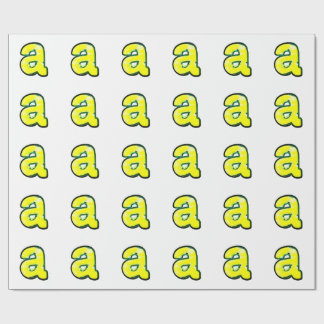Buchstabe "a" THCA $THCBand Geschenkpapier