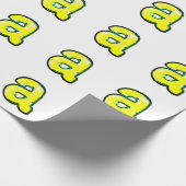 Buchstabe "a" THCA $THCBand Geschenkpapier (Ecke)
